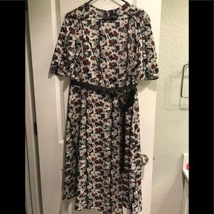 Topshop midi dress NWOT